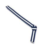 Premium White Striped Belts - Single Wrap - 1.75" Width