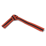 Premium Black Striped Belt - Single Wrap - 1.75" Width